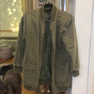 Oversized army jacket